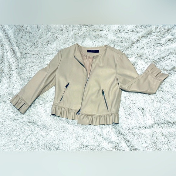 Leather Dress Jacket - Picture 3 of 5